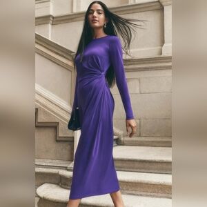 Ann Taylor  Twist Sheath Dress Size 12p ,8p